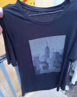 t-shirt homme noir Xl